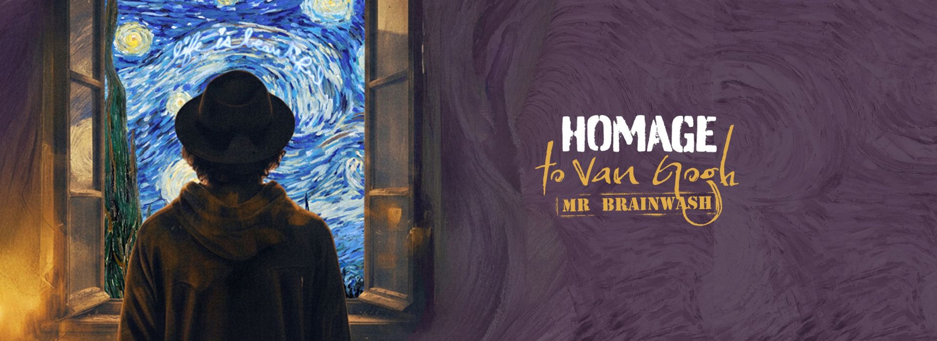 Mr. Brainwash Homage to Van Gogh d