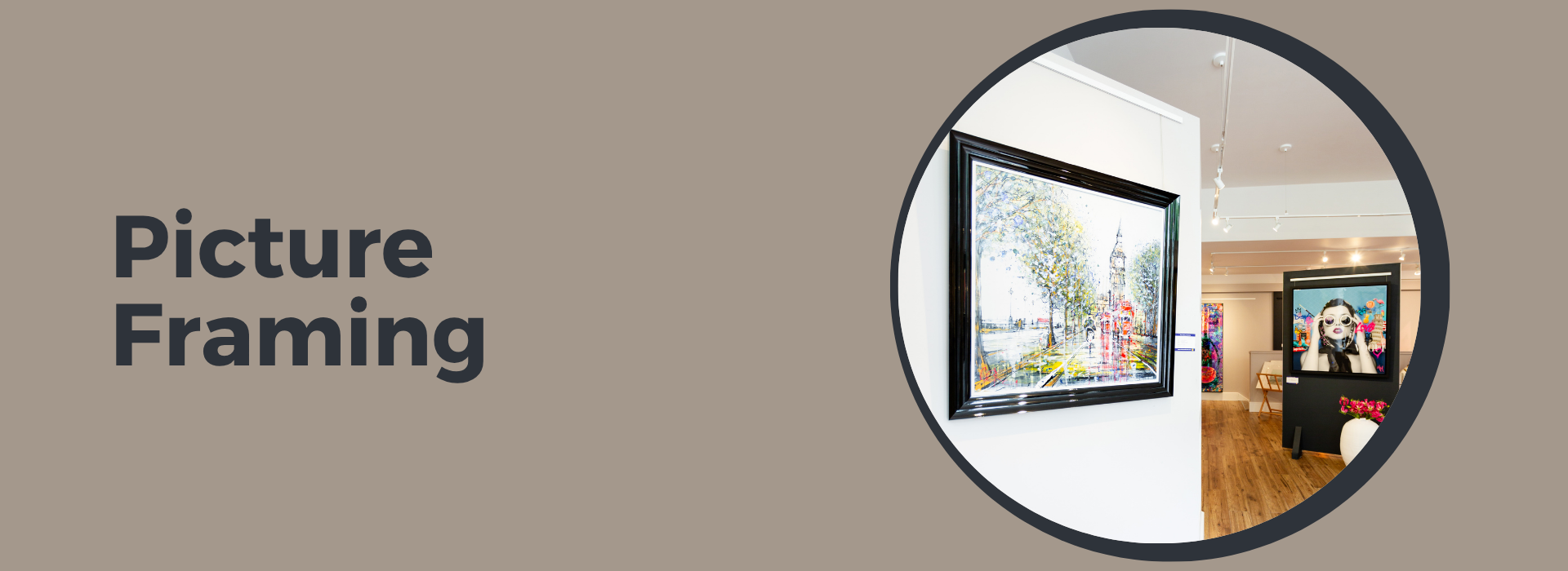 Framing banner option 1