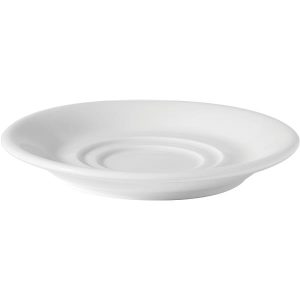 Classic White Tea/Coffee Saucer